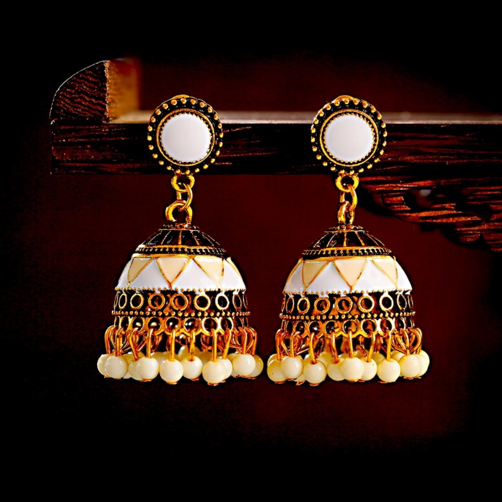 Indian Pakistani Afghani drop Jhumka earrings